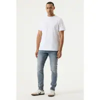 Garcia Rocko Heren Slim Fit Jeans Blauw