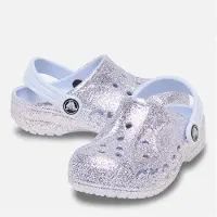 Crocs Meisjes baya glitter t klompen - Dreamscape