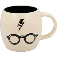 Stor Harry Potter - Bliksemschicht en Bril Keramische Globe Mok - 380ml