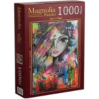 Magnolia puzzel Chaotic Beauty - 1000 stukjes legpuzzel.