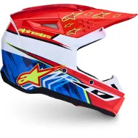 Alpinestars S-M3 Falcon Jeugd motocrosshelm Maat