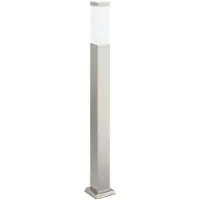vidaXL Bolderverlichting 3 stuks 80 cm RVS IP44