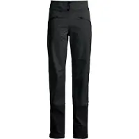 Ortovox - Dames toerskikleding - Venet Softshell Pants W Black Raven voor Dames van Wol - Maat M - Zwart