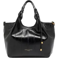 Gianni chiarini Dames Schoudertassen Dua 12679 - Zwart - Maat ONESIZE