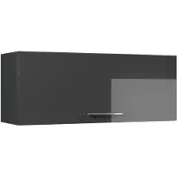 Vicco Hangkast Fame-Line, Antraciet Hoogglans/Antraciet, 100 cm