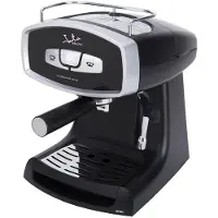 Jata CA1051, Volautomatische koffiemachine, Zwart, Zilver