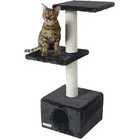 Kerbl - Cat tree - VENUS SWEET 30 x 30 x 85 cm - Black