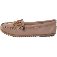 Minnetonka Mocassins 'Deerskin Kilty' lichtbruin