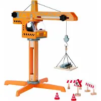 Hape Crane Lift Veelkleurig 45.0 Kinderen