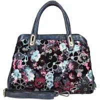 LAURA VITA Handtas blauw / gemengde kleuren
