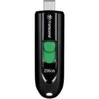 Transcend JetFlash 790C USB-stick 256 GB Zwart TS256GJF790C USB-C 3.2 Gen 1