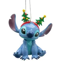 Disney Stitch kerst ornament | (Met kerst haarband)