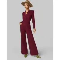 Madnezz House Jumpsuit wijnrood
