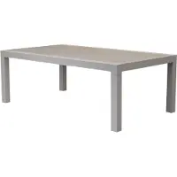 AVH-Collectie Vegas lounge tuintafel aluminium latte 120x70xH43 cm sintered stone