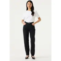 Garcia Isabella dames Jeans, 28/30, Zwart, Mom fit