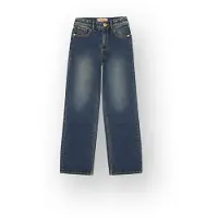 Vingino Meisjes Wide Leg Jeans Cato Meisje Blauw 176