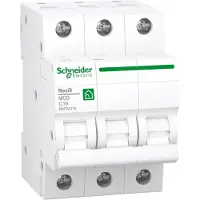 Schneider Electric GS automaat, 16A, 3-polig, type R9F24316, Resi9