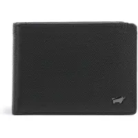 Braun Büffel Robin Portemonnee RFID-bescherming Leder 12.5 cm zwart