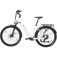 TTGO Z3 Elektrische Fiets - 27.5 Inch Banden - 250W Motor - 48V15Ah Accu - Max Bereik 110-120km - Shimano 7 Versnellingen - Wit