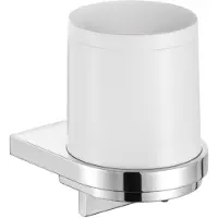 Keuco Collection Moll - Zeepdispenser met houder, 180 ml, wit/chroom 12752010100