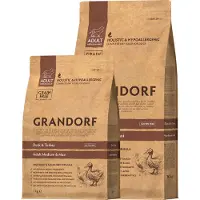 GRANDORF Medium & Maxi Breeds Adult - Eend & Kalkoen - Hondenvoeding