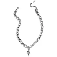 Yehwang Stylish Stainless Steel Irregular Pendant Necklace