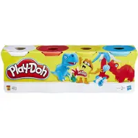 Play-Doh 4 Pak van 4 oz Blikken Klassieke Kleuren