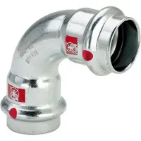 Viega 1116 Bocht Preabo 90o 1116 Diameter 54mm Staal