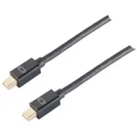 Shiverpeaks MINI Displayportkabel 1.2, UHD 4K2K, schwarz, 2m