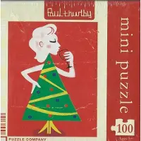Megamoviestore Miss Christmas mini puzzel - 100 stukjes - 0819844011734