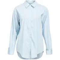Object Blouse 'OBJTutta' lichtblauw / wit