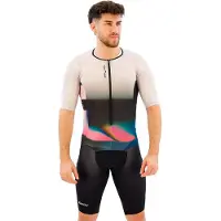 Santini Viper Korte Mouw Triatlonpak