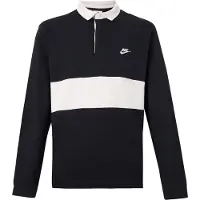 Nike Shirt 'CLUB' zwart / wit
