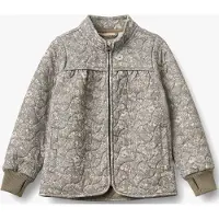 Wheat Thermojacke - Thilde - Grey Stone Blumen - - 3 Jahre (98) - Thermokleidung