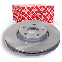 FEBI BILSTEIN Remschijf 43975 voorkant, geventileerd, sterk gecarboniseerd, 1 Stuk