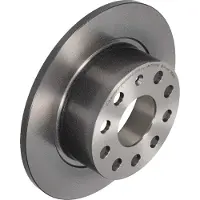Brembo Remschijf 08D61611 achter, volledig, 1 Stuk