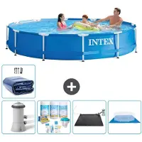 Intex Framezwembad, rond - 366x76 cm - 6-delig, model S20480