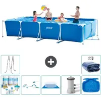 Intex Rechthoekig zwembad - 450x220x84 cm - Bestaande uit 8 delen - Model S20080