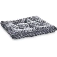 Amazon Basics wasbaar hondenbed - polyester, grijs, afmetingen: 117 x 74 x 10 cm
