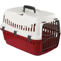 Kerbl Box De Transport Expedion - Creme/Bordeaux 48X32X32Cm