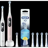 Oral-B iO Series 6N Duo Pack Wit + Roze Value Pack