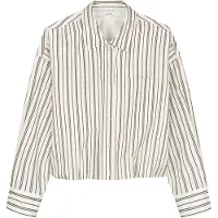 Catwalk junkie Dames Blouses Tuck In Blouse - Gebroken Wit - Maat 36
