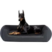 Sonstiges Hondenbed, hondenbank, afneembaar, afmetingen: L 120 x B 90 x H 30 cm, donkergrijs
