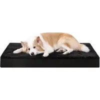 Sonstiges Hondenbed, orthopedisch, wasbaar, zwart, afmetingen: 90 cm (L) x 55 cm (B) x 7 cm (H)