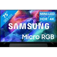 Samsung Micro RGB 75" R85H (2026) + HW-QS90H (2026)