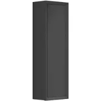 Saniclass Prime Core Hoge Kast - 120x34.5x34.5cm - 1 deur - mat antraciet - MDF 88484