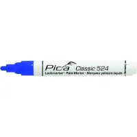 PICA 524/41 Lakmarker | 2-4mm | Ronde tip | Blauw | 10 stuks - PI52441