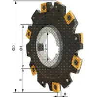 Format Schijffrees Z8 zonder kraag D 80x4mm