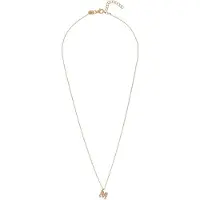 Alisia AL4258.01.913 GOLD-PLATED LETTER M KETTING MET PARELS 1 STUK