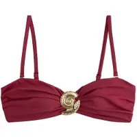 Next - Dames - Bandeau-bikinitop met hardware - Rood